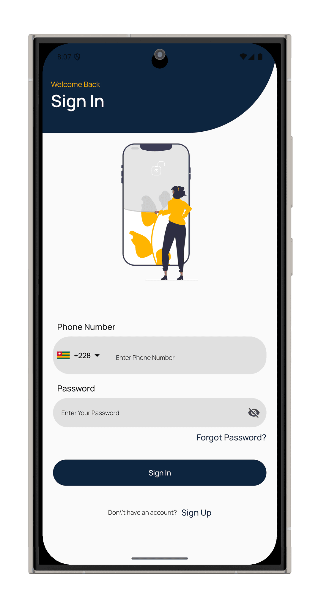 Interface de l'application CanjiX